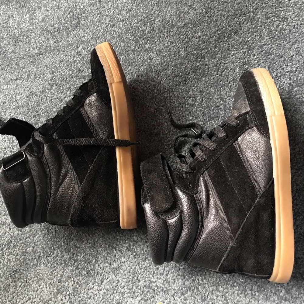Topshop wedge sneakers shoes
